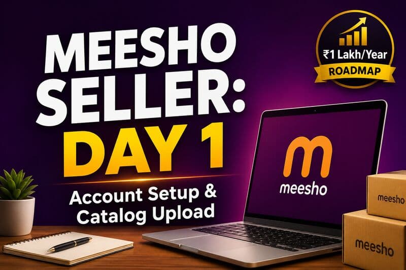 How to create a Meesho supplier account and upload your first catalog